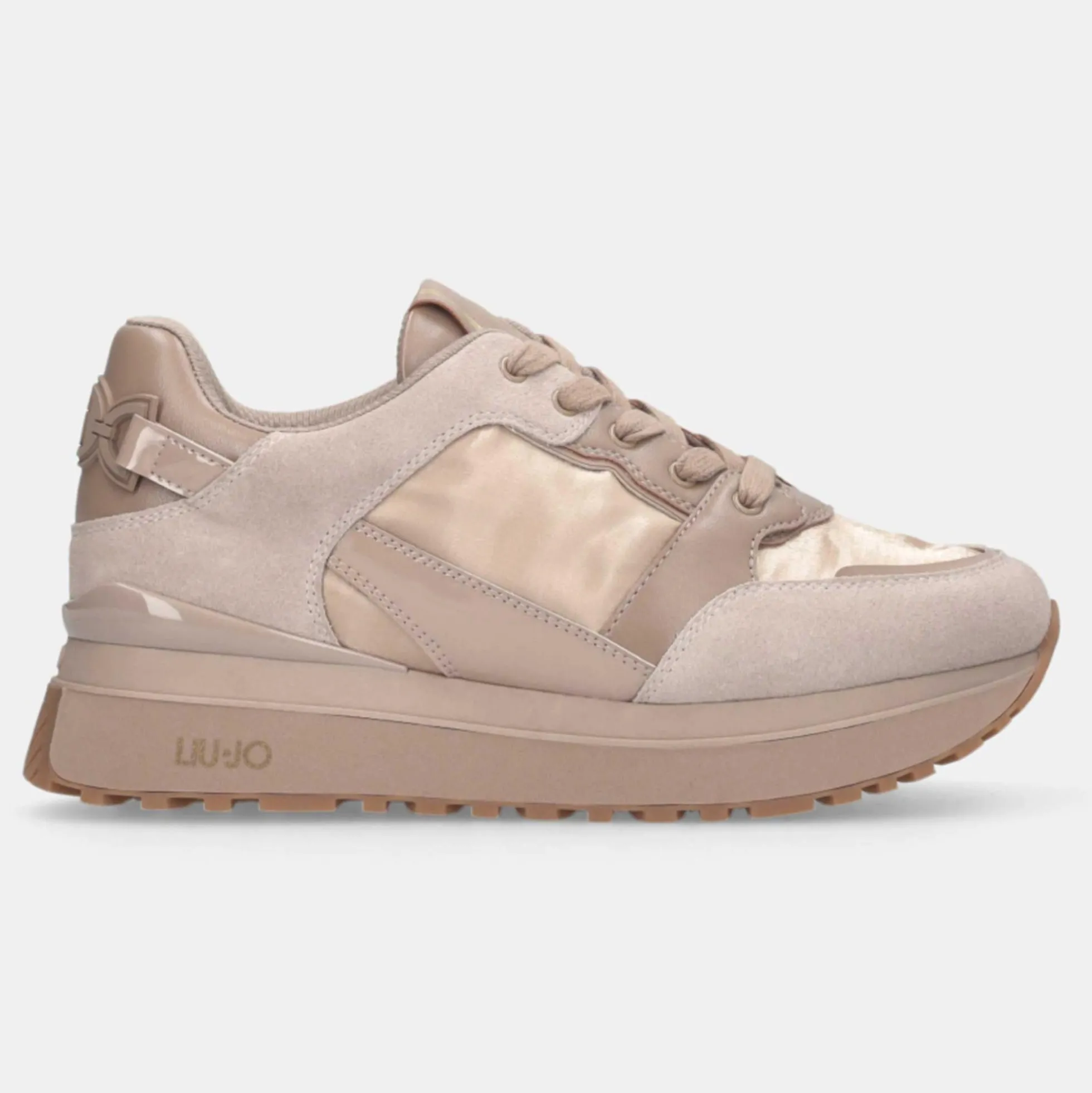 Sneakers LIU JO "Maxi Wonder" BF5005 beige