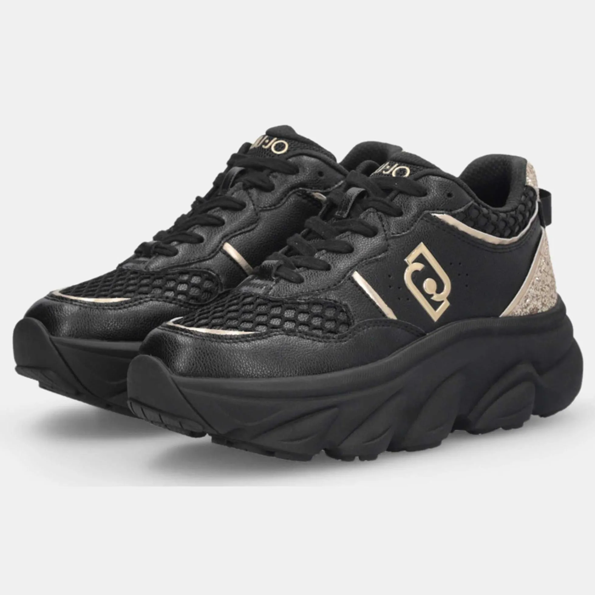 Sneakers LIU JO "Steffy 01" BF5061 Chuncky nero