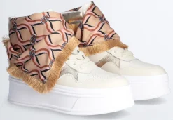 Sneakers mid LIU JO "Selma 02" BF3131 scarpe foulard donna