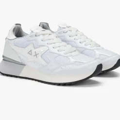 Sneakers SUN68 "STARGIRL SILVER MESH" Z36216-01