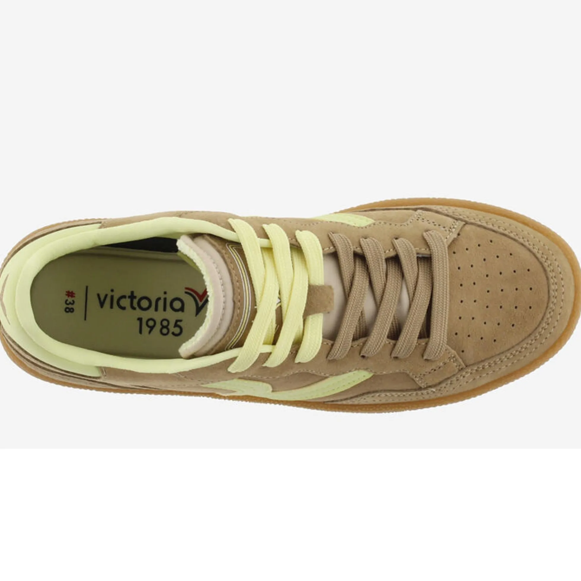 Sneakers VICTORIA 8806116 beige scarpe donna