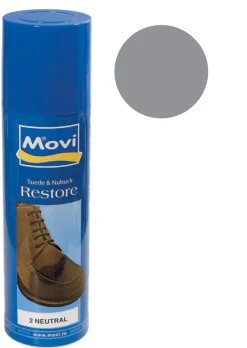 Spray ravvivante per camoscio e nubuck di colore grigio