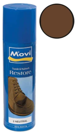 Spray ravvivante per camoscio e nubuck di colore marrone
