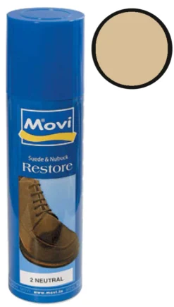Spray ravvivante per camoscio e nubuck di colore beige