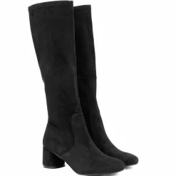 Stivale CafèNoir LB9019 scarpe donna in stretch nero