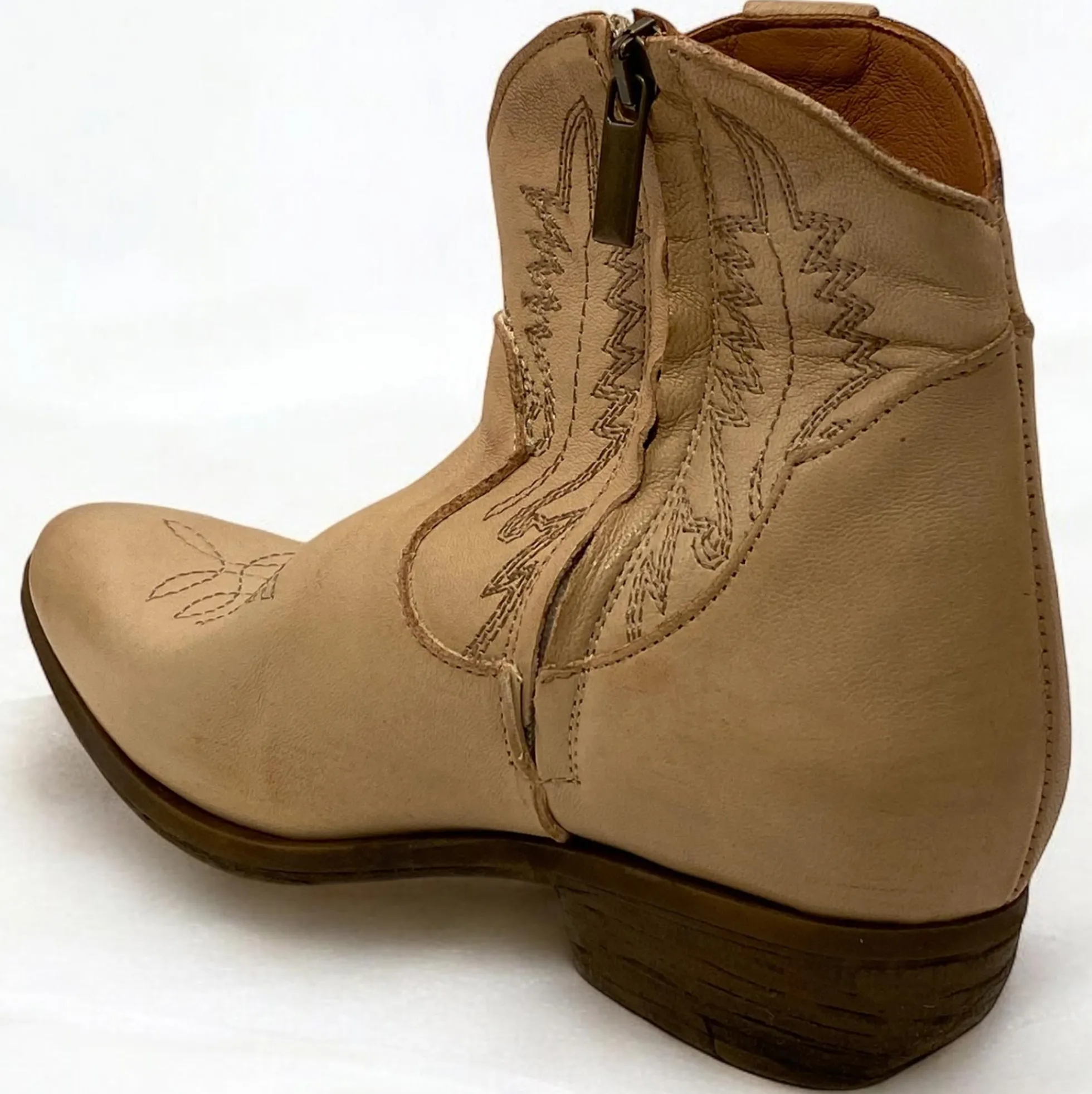 Stivaletti Divine Follie "Tex" Texano beige