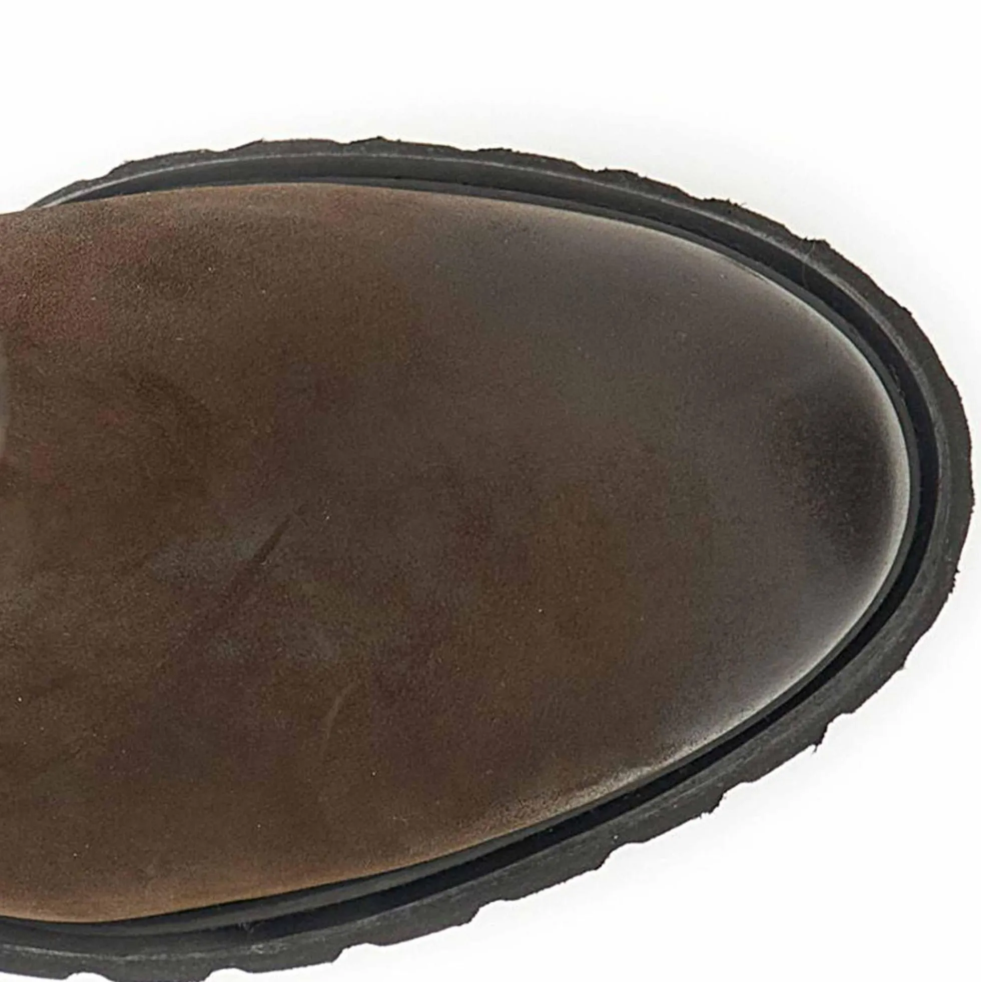 Stivali CafèNoir FD7007 in nubuckmarrone