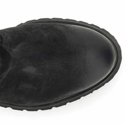Stivali CafèNoir FD7007 in nubuck nero