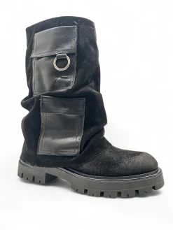 Stivali Divine Follie DEA04 scarpe donna risvolto